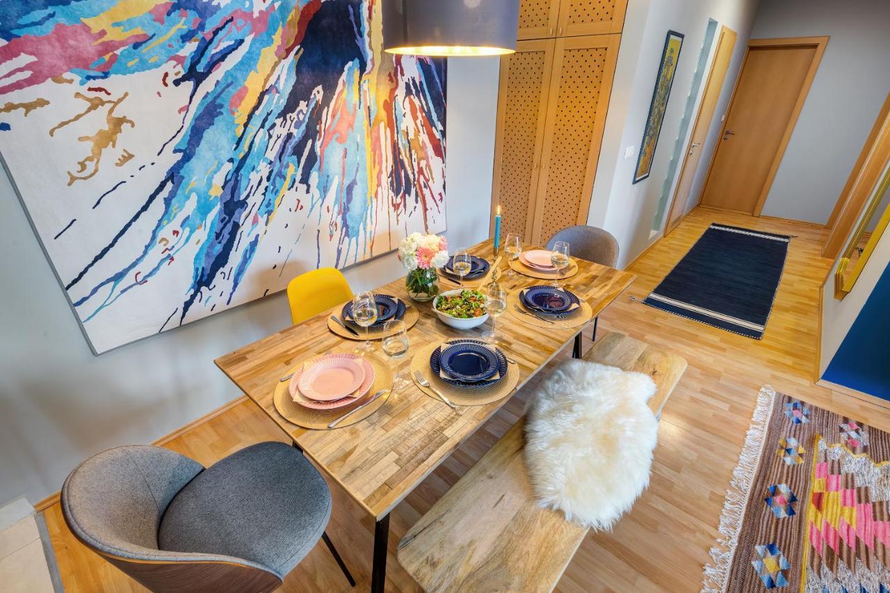 Stylish And Colorful With Balcony Budapeszt